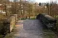 Billigheim – historische Brücke über die Schefflenz im ehemaligen Klosterbereich