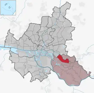 Lage in Hamburg