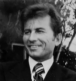 Schwarzweiß Bild von Billy Gray