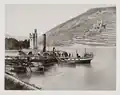 Trajektschiff Rüdesheim um 1880