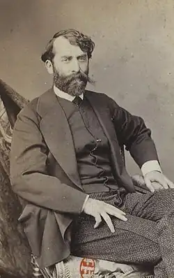 Ferdinand Heilbuth (Fotografie, Robert Jefferson Bingham) und Bildnis aus dem Jahr 1866