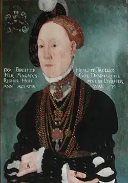 Birgitte Gøye (1550), Gemäldesammlung Schloss Frederiksborg