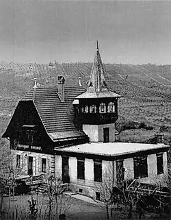 Restaurant Birkenhof, um 1900.