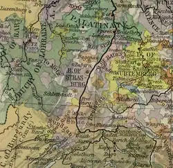 Hochstift Straßburg um 1547