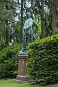 Das Bismarck-Denkmal in den Nerotalanlagen, Wiesbaden