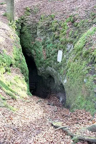 Bismarckgrotte Nordeingang