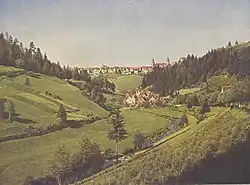 Das Forbachtal bei Freudenstadt (um 1910)