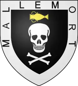 Wappen von Mallemort, Frankreich
