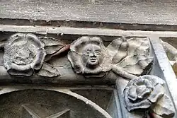 Markgröningen Spitalkirche Chor Sediliennische um 1289