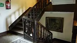 Treppenhaus im Schloss Klingenstein