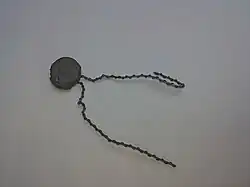 Bleiplombe mit Plombierdraht