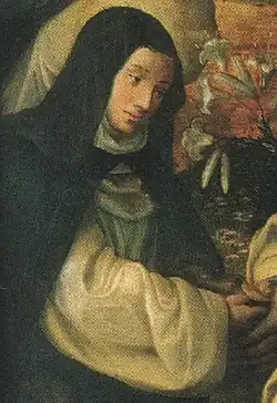 Diana mit Madonnen-Lilie