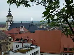 Blick auf die Weißenfelser Altstadt