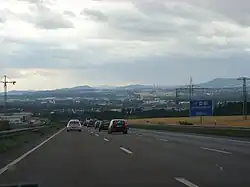 Blick von Norden auf Kassel