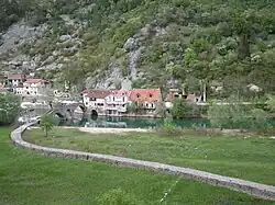 Blick auf Rijeka Crnojevića