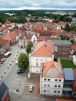 Blick auf den Markt