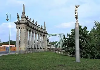 Nike ’89 an der Glienicker Brücke, Potsdam