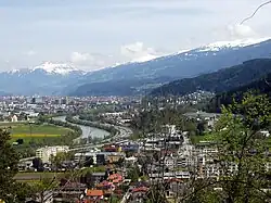 Blick vom Blasiusberg Richtung Innsbruck