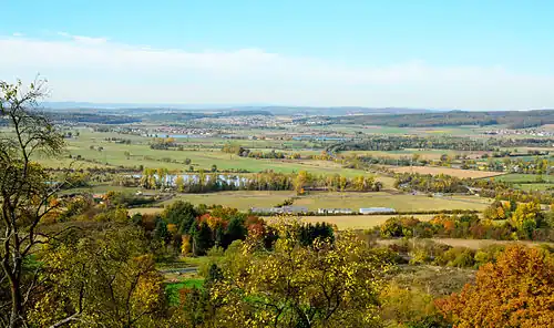 Kohlenberg, Ziegenhelle, Bollerberg halblinks die Radenhäuser Lache