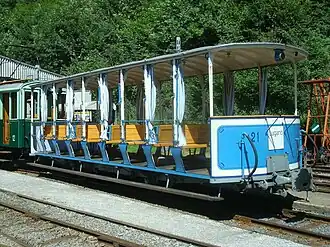 C2 21 Giardiniera 2011 bei der Museumsbahn Blonay–Chamby