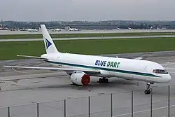 Boeing 757-200SF der Blue Dart Aviation
