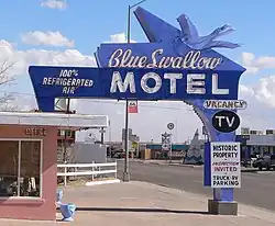 Das Blue Swallow Motel in Tucumcari