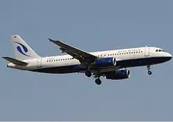 Airbus A320-200 der Blue Wings
