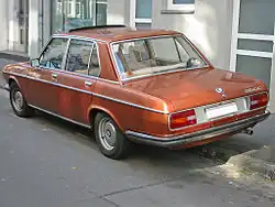 BMW 2500, Heckansicht, 1971–1977