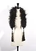 Boa aus Straußenfedern