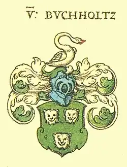 Wappen derer von Bocholtz in Siebmachers Wappenbuch von 1605