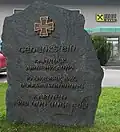Gedenkstein für Abwehrkampf und Volksabstimmung in Steindorf am Ossiacher See