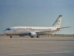 Boeing 737-300 der Saarland Airlines