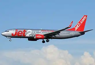Boeing 737-800 der Jet2.com