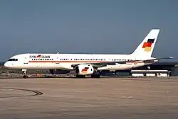 Boeing 757-200 der Flying Colours Airlines