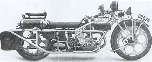 Das Modell „Langtourer“ mit 600&nbsp;cm³ von 1928.