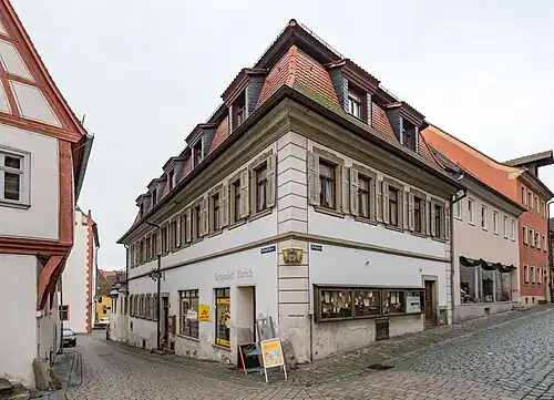 Das Barockhaus Bohnmühlgasse 9, Eichgasse 1 in Dettelbach