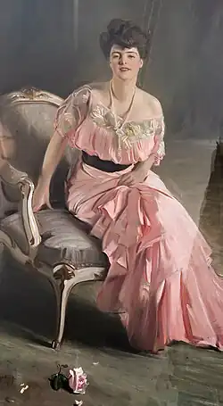 Bildnis Hélène Escher-von Stürler (1908) Stiftung Schloss Jegenstorf