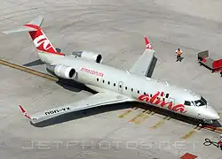 Bombardier CRJ200 der Alma de Mexico
