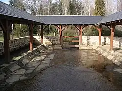 Lavoir in Bonnat, Département Creuse