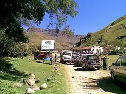 Südafrikanischer Grenzposten