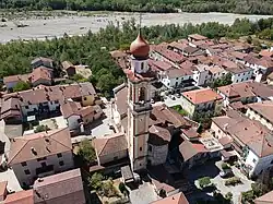 Borghetto aus der Vogelperspektive