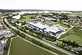 Luftbild des Fertigungsstandorts Gunzenhausen Schlungenhof