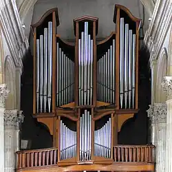 Heutige Schwenkedel-Aubertin-Orgel (seit 1975/1992)