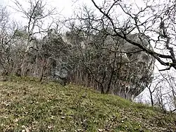 Fourneau du Diable von Westen