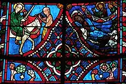 Martin teilt seinen Mantel mit einem Bettler