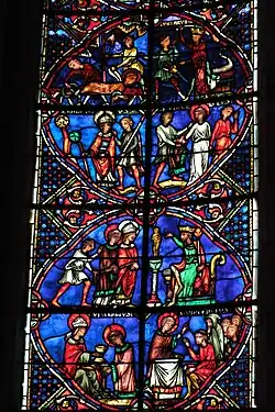 Vinzenz weigert sich, Götzen anzubeten, und wird gefoltert