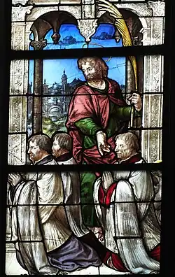 Pierre Tullier und seine Brüder mit Johannes dem Täufer