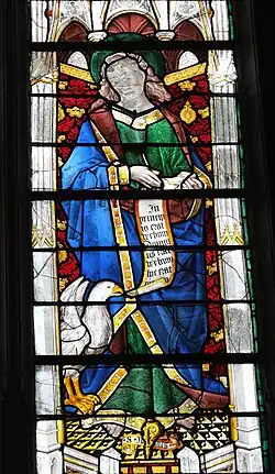 Evangelist Johannes und Adler