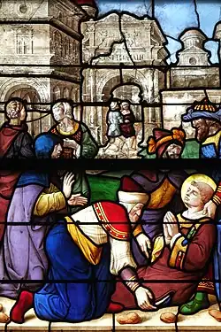 Tod des heiligen Stephanus