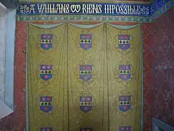 Oratorium des Jacques Coeur mit seinem Wappen und seiner Devise